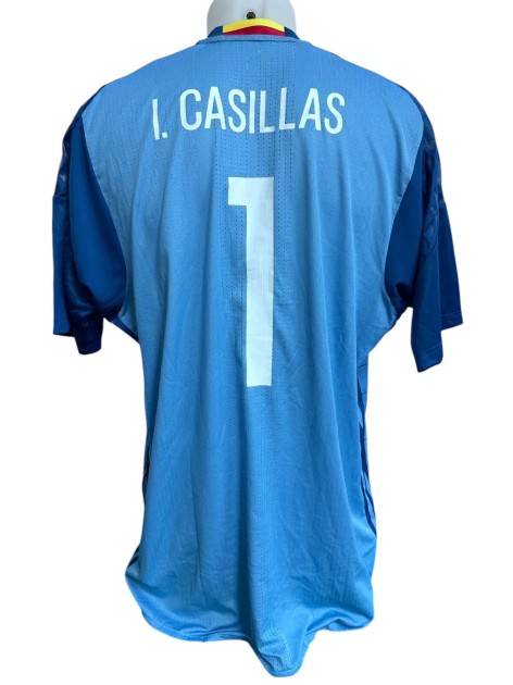 Casillas' Issued Shirt Spain, 2016