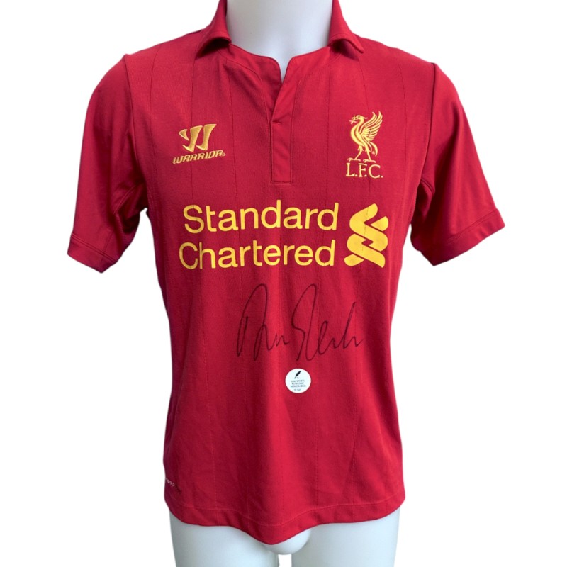 Liverpool Official Shirt, 2012/13 - Signed by Robbie Fowler