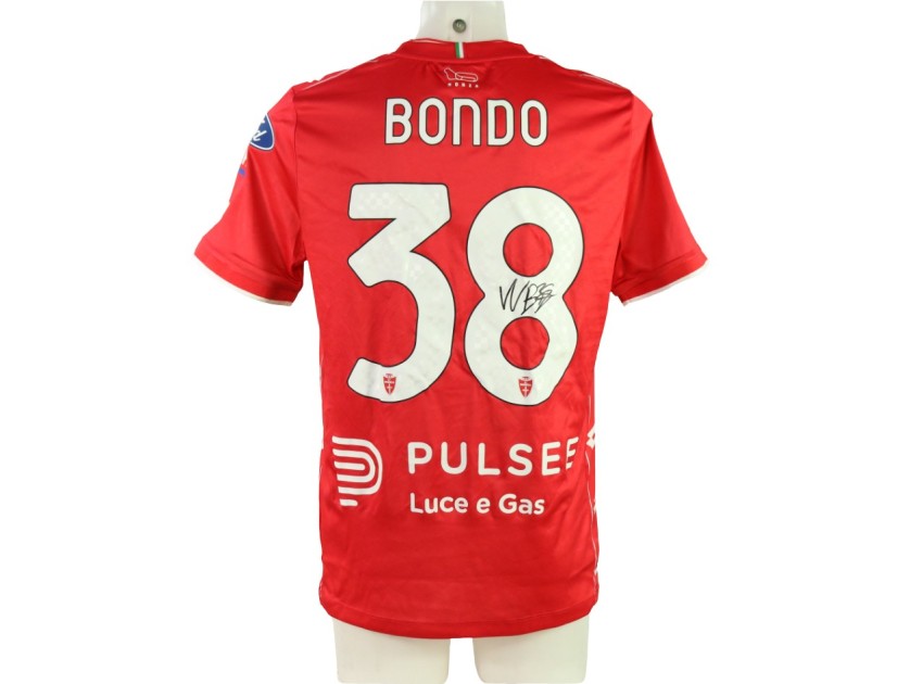 Bondo's Signed Unwashed Shirt, Como vs Monza 2024