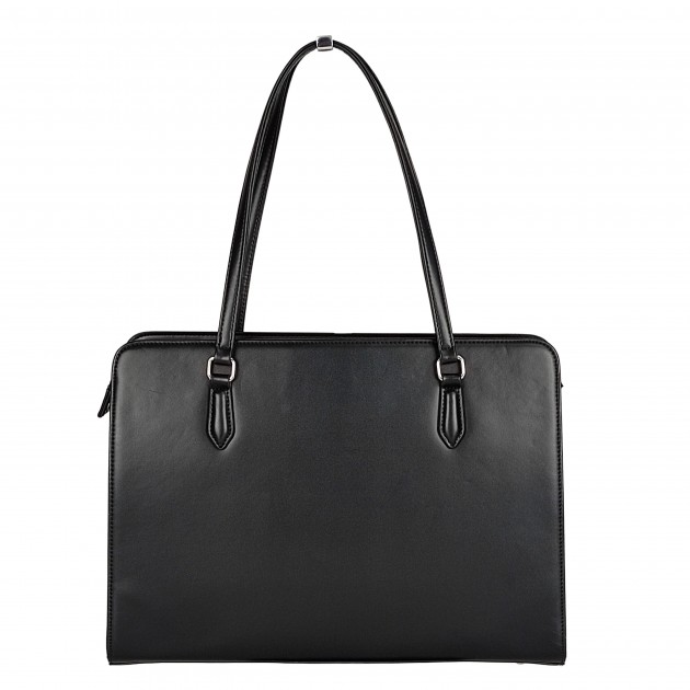 Fare Black Leather Shoulder Bag - CharityStars