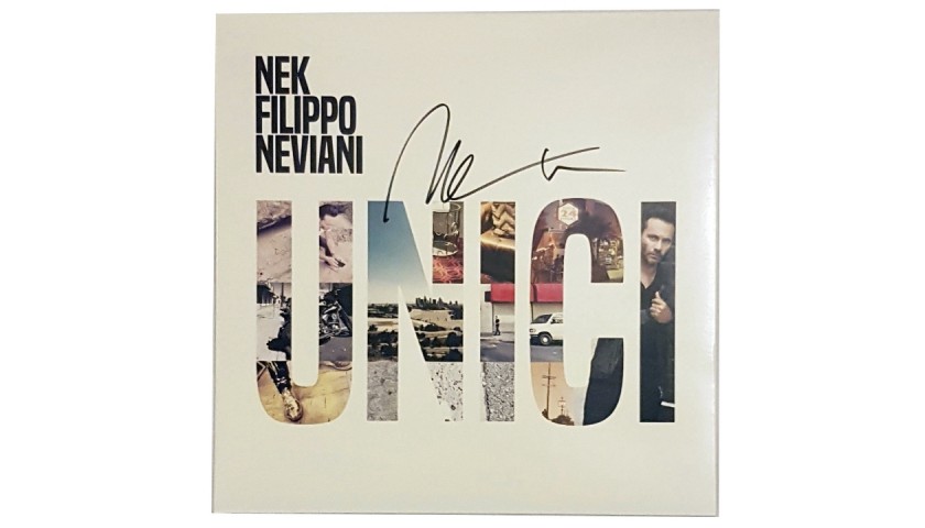 'Unici' LP Signd by Nek