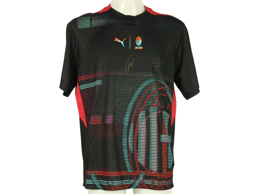 Official AC Milan E-Sports Shirt, 2022/23 - Signed by the Players