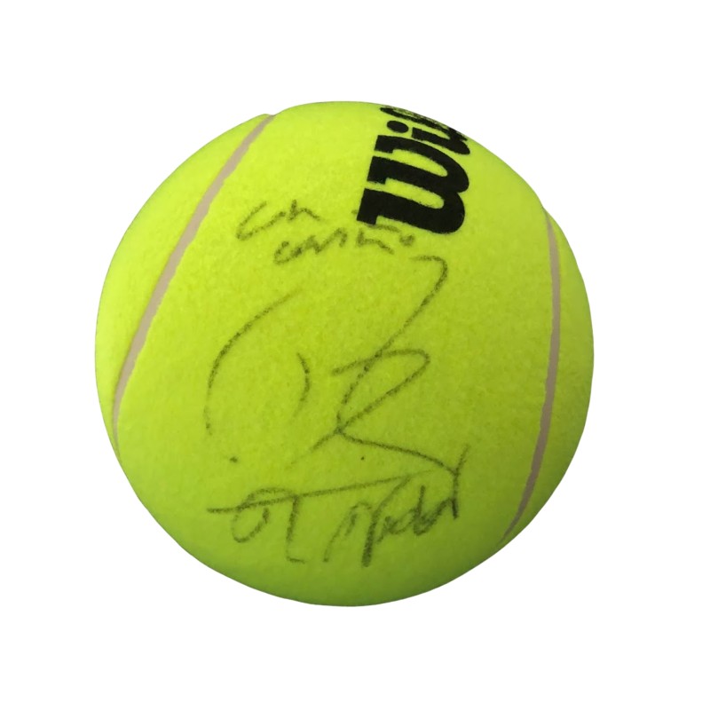 Roland Garros Tennis Jumbo - Signed by Rafael Nadal