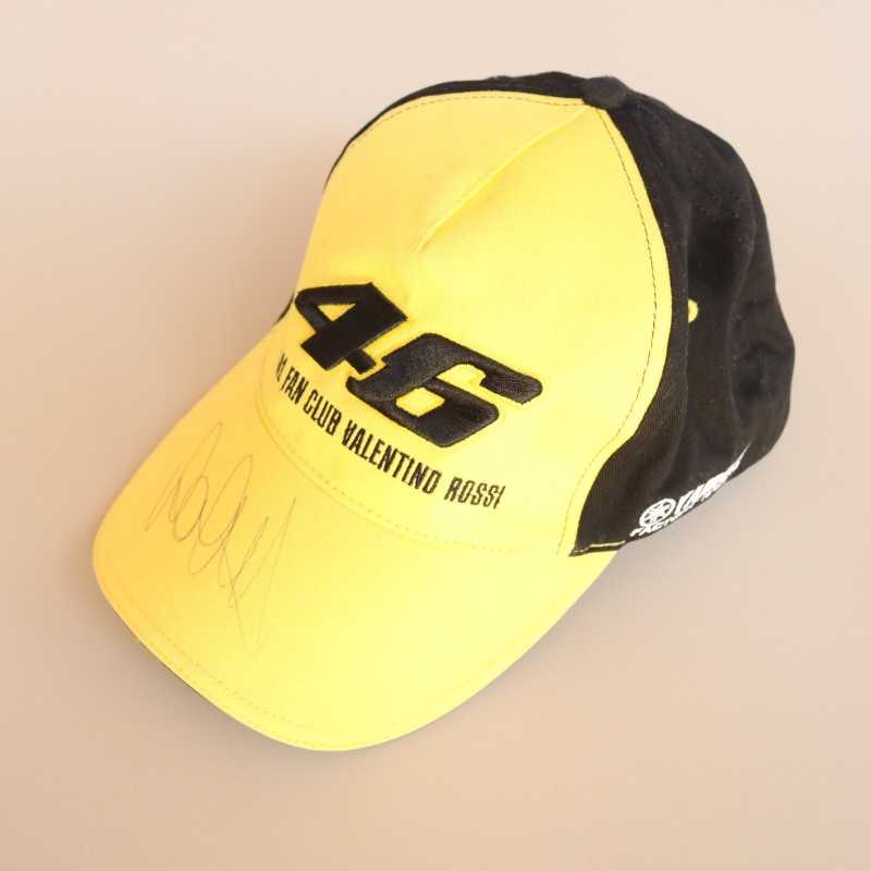 Valentino Rossi Fan Club Signed Cap