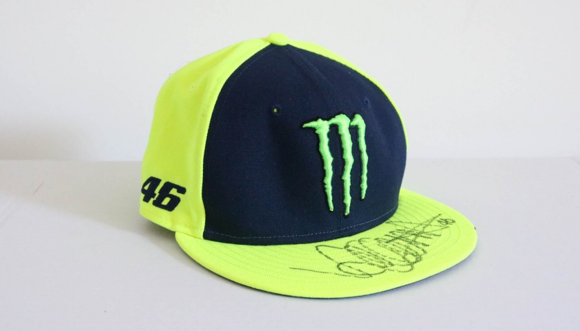 Yamaha Monster Cap - Signed by Valentino Rossi
