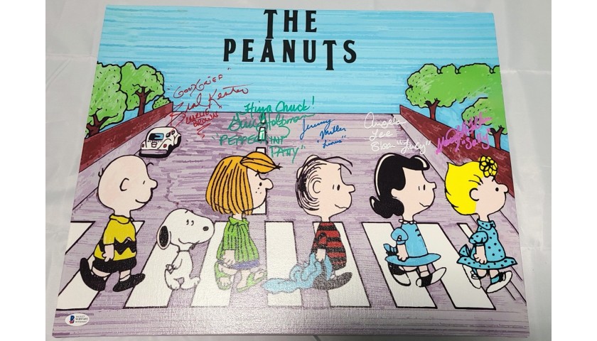 The Peanuts Hand Signed Artwork