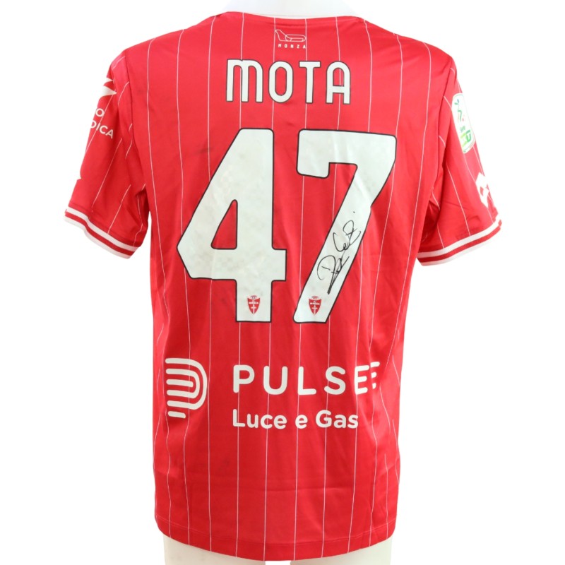 Maglia Mota Unwashed Monza vs Avellino, 2026 - Autografata