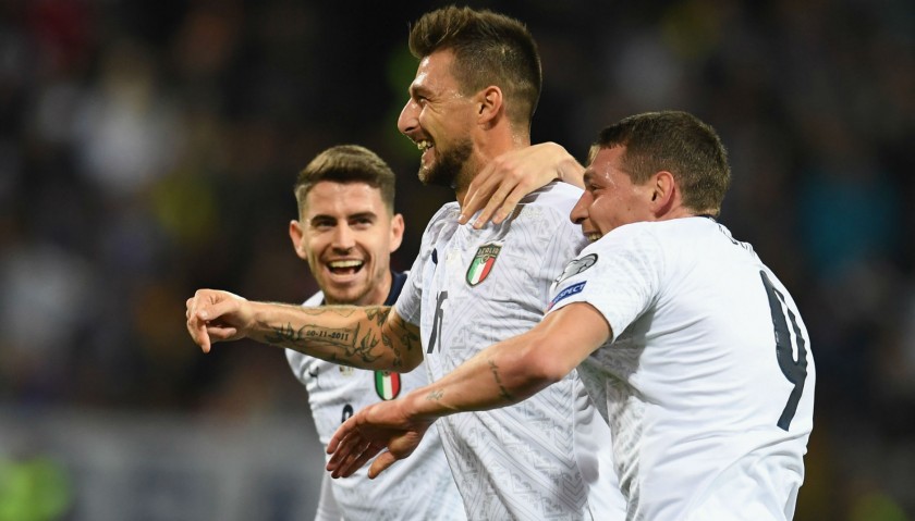 Acerbi's Match Shirt, Bosnia-Italy 2019