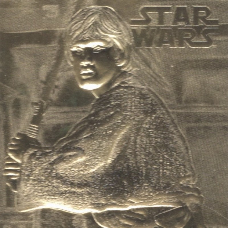 Star Wars: Luke Skywalker Limited Edition Gold Card