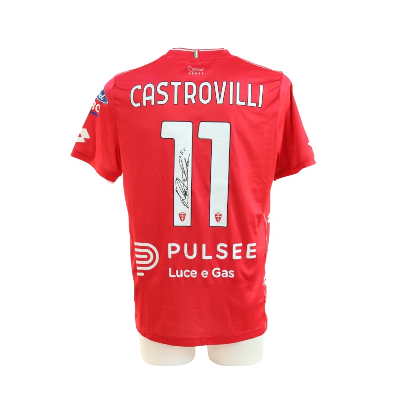 Maglia Castrovilli unwashed Monza vs Torino 2025 - Autografata