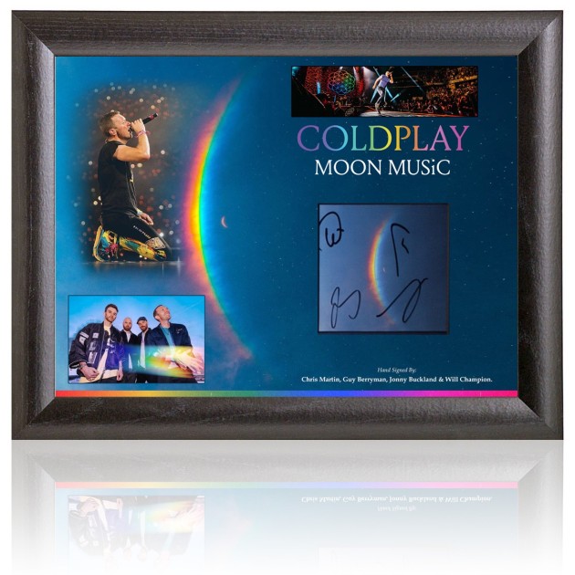 Coldplay Hospitality Wembley Tickets with Signed Memorabilia