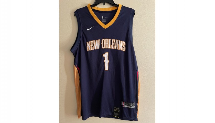 Williamson's Official New Orleans Signed Shirt