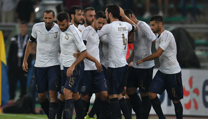 De Sciglio's Match Shirt, Italy-France 2016