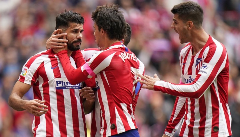 Diego Costa's Match Shirt, Atletico Madrid-Celta Vigo 2019