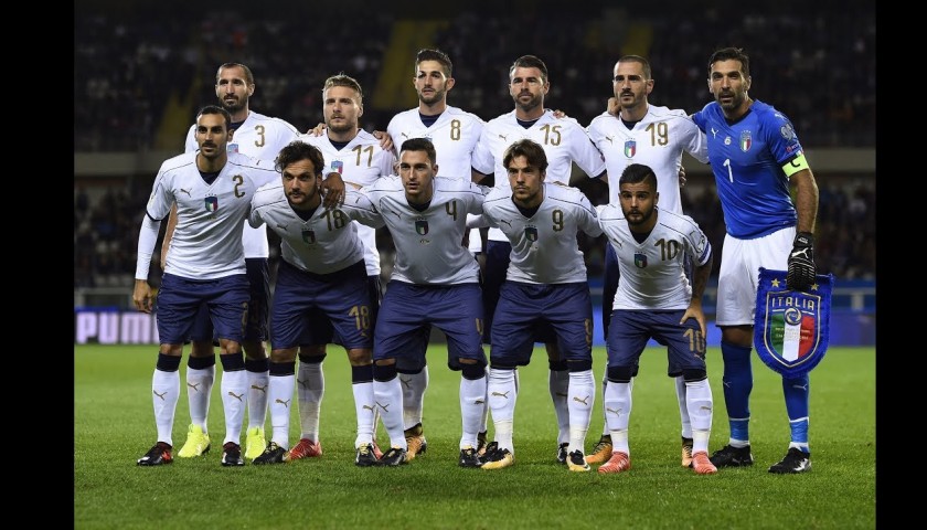 Donnarumma's Match Kit, Italy-Macedonia 2017