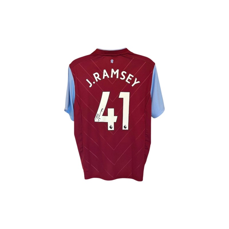 Jacob Ramsey's Aston Villa 2022/23 Signed Official Shirt