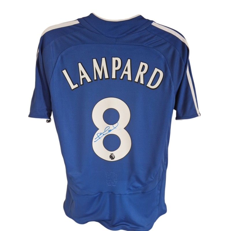 Frank Lampard's Chelsea 2006/08 Signed Replica Shirt 