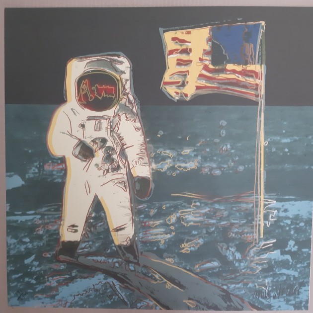 "Moonwalk" by Andy Warhol - Signed