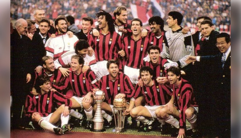 Costacurta's Milan Match Kit, 1990/91 Season