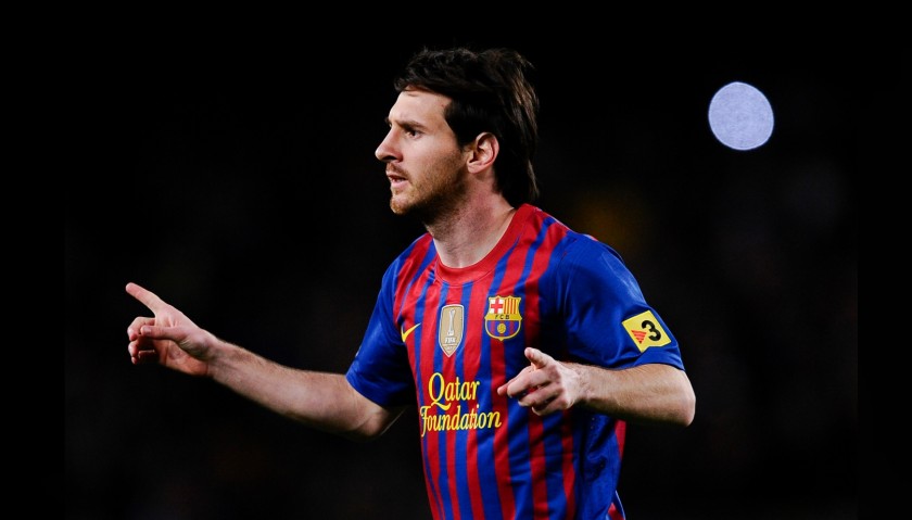 Messi's Barcelona Match-Issue/Worn Shirt, 2011/12
