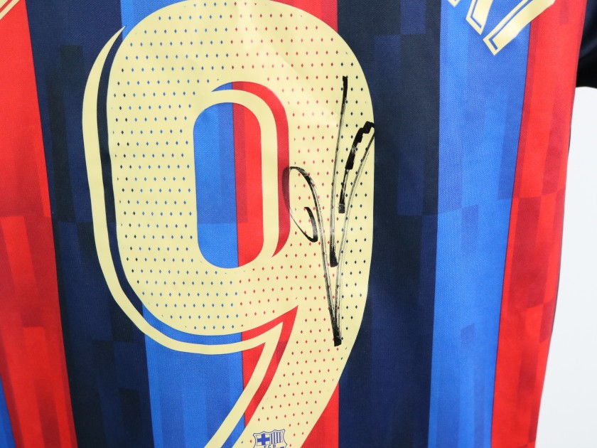 Maglia Ufficiale Lewandowski Barcelona 2024 - Robert Barcellona Adulto E Bambino - La Maglia Del Campione