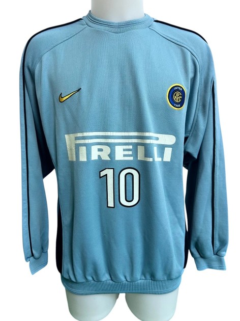 Baggio's Inter Training Worn Sweatshirt