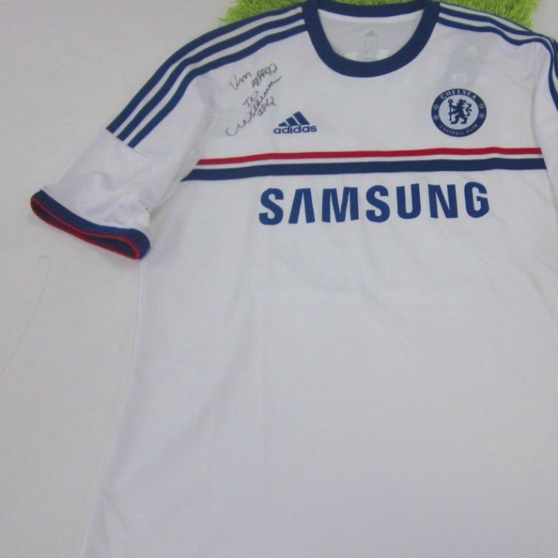 WIllian Chelsea away shirt 2013/2014 - signed