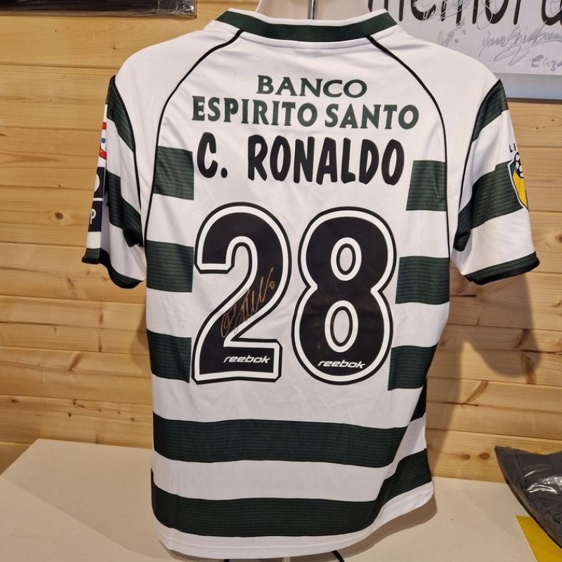 Cristiano Ronaldo's Sporting CP 2002-03 Signed Shirt