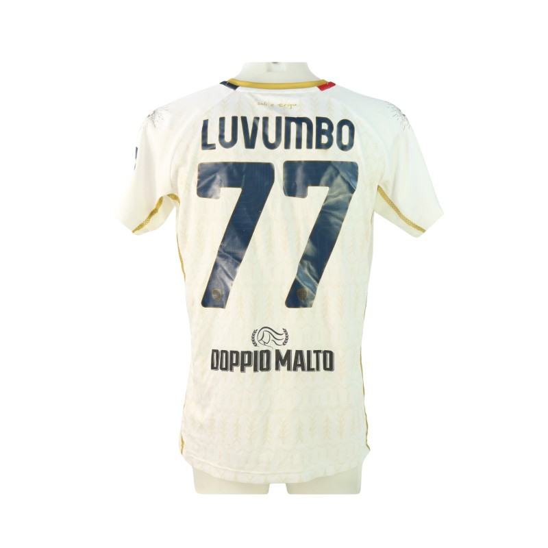 Maglia Luvumbo Unwashed, Lecce vs Cagliari 2024