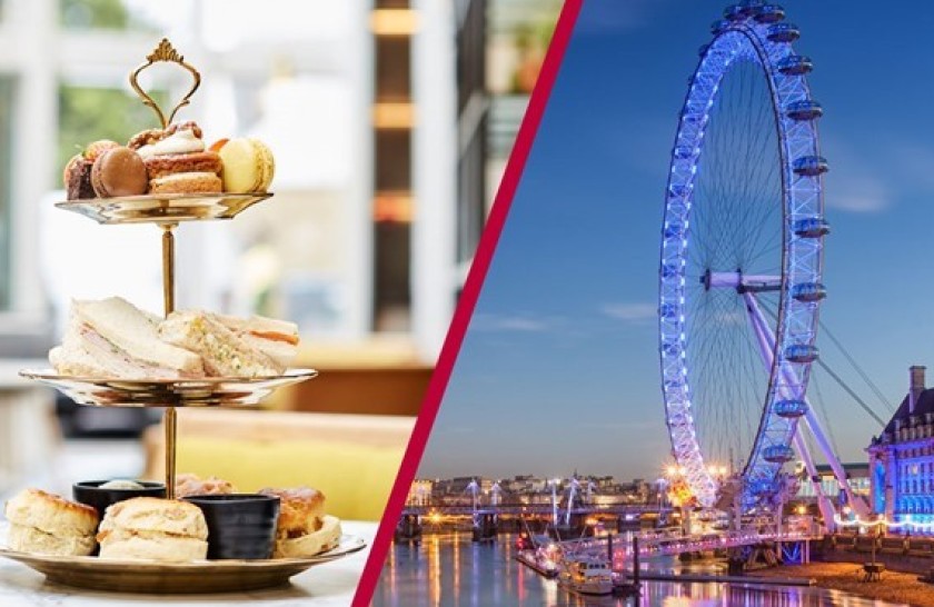 London Eye with Afternoon Tea for Two