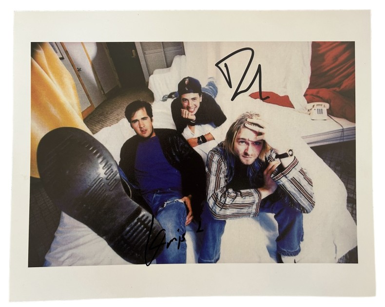 Nirvana Signed Photograph