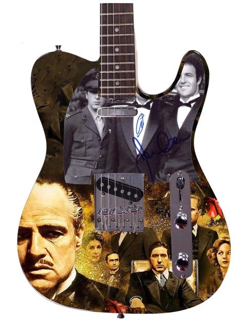 The Godfather Cast Signed Custom 1/1 Graphics Guitar