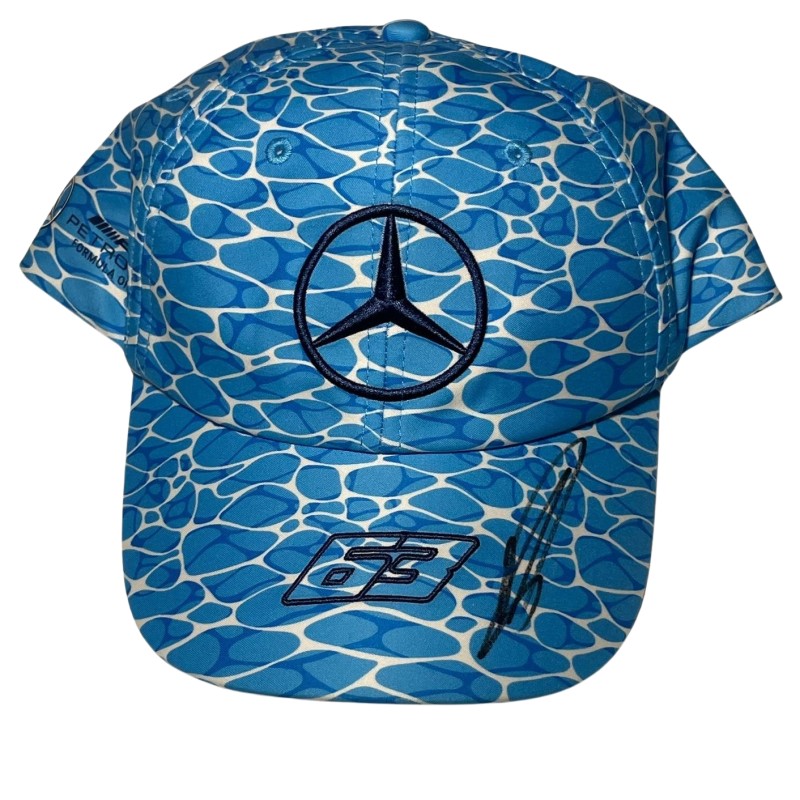 Official Russell Mercedes, Miami 2023 cap - Signed with video proof