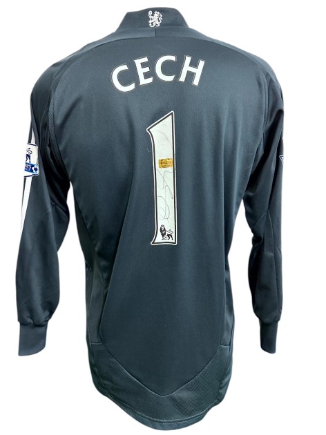 Cech's Chelsea Signed Official Shirt, 2008/09