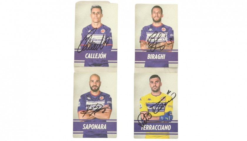 Fiorentina Set of Cards - Signed by the Players