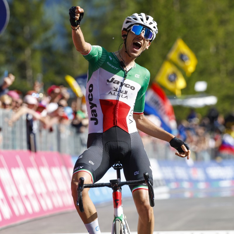 Filippo Zana's Worn and Signed Race Jersey, Giro d'Italia 2023 