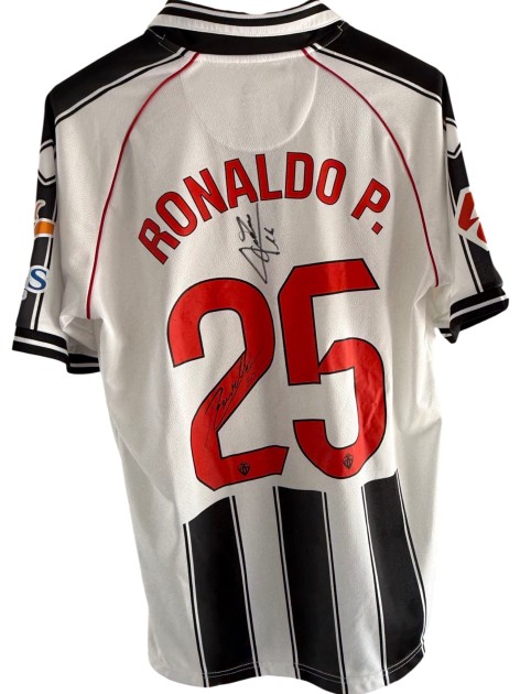 Ronaldo Pompeu's CD Castellón Match-Worn and Signed Shirt, vs UD Almería
