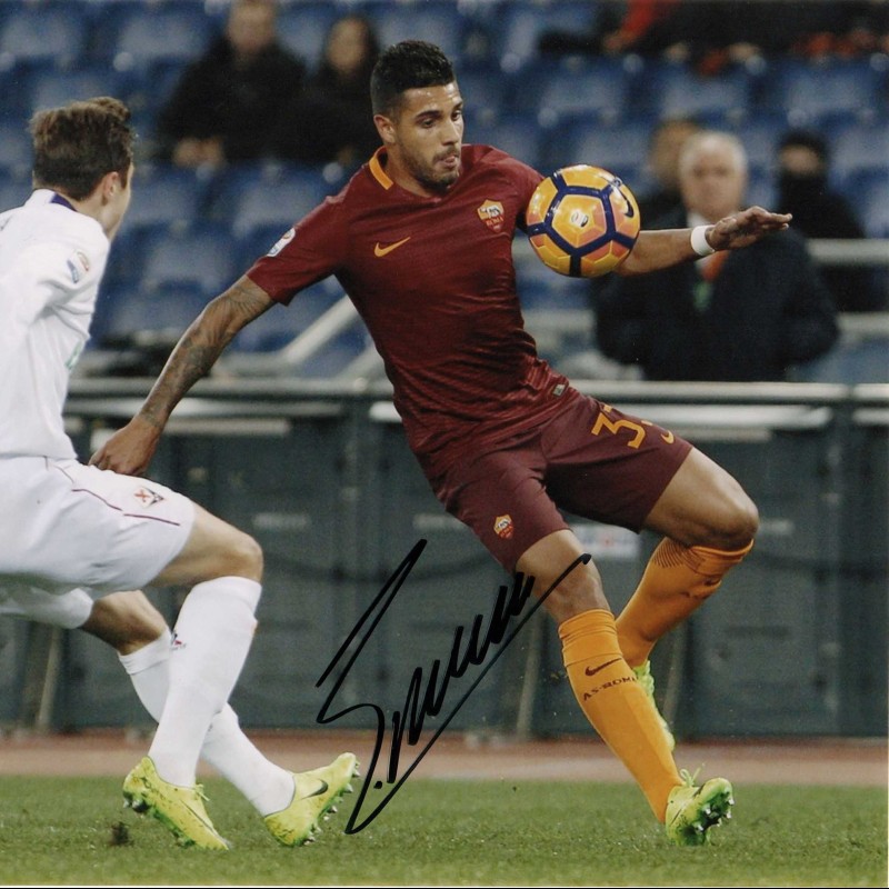 Photograph signed by Emerson Palmieri