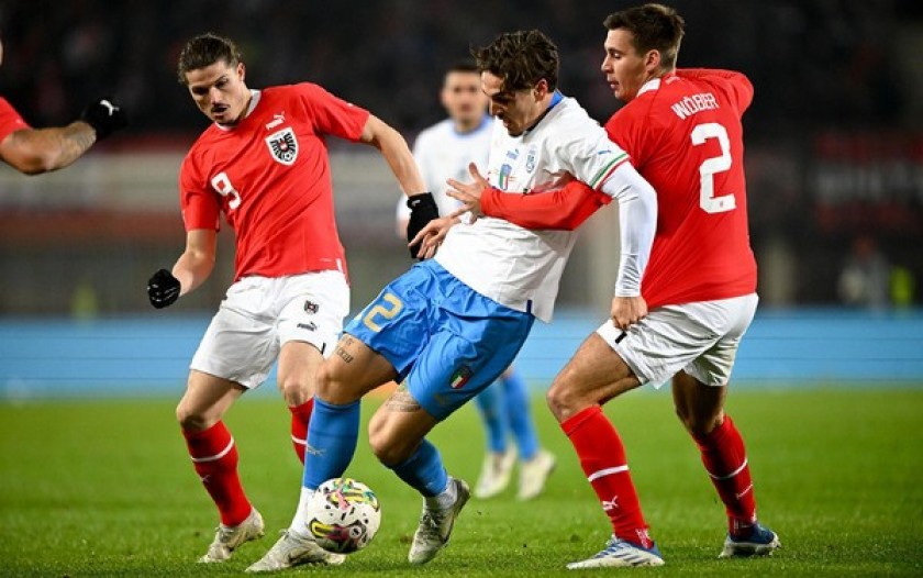 Zaniolo's Match Shorts, Austria-Italy 2022