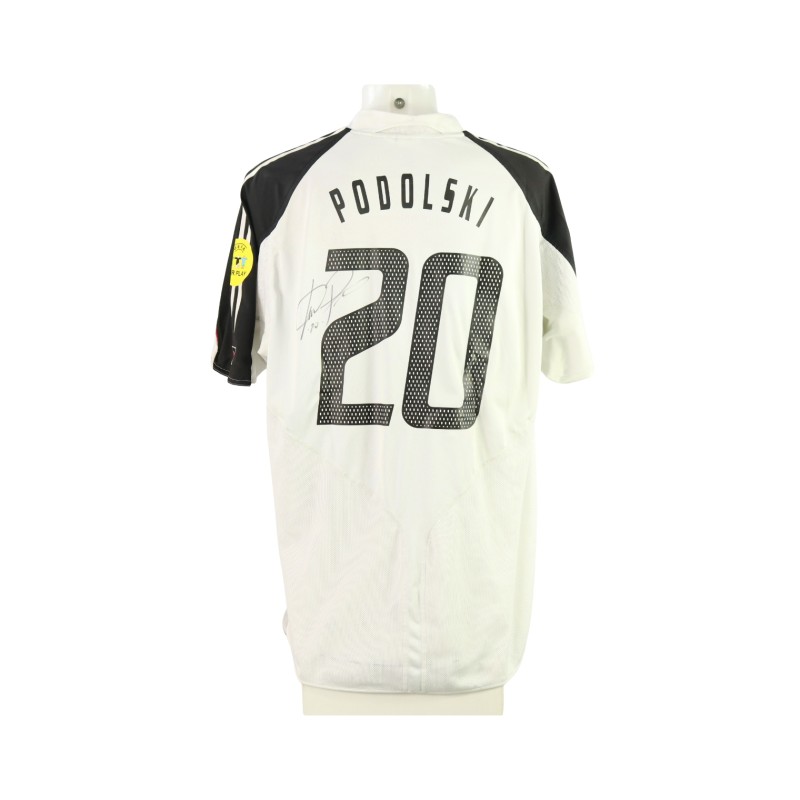 Podolski Signed Official Germany Shirt, 2004