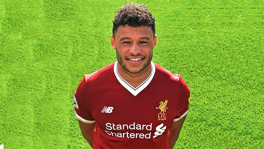 Alex Oxlade-Chamberlain's Worn and Signed Limited Edition 'Seeing is Believing' 17/18 Liverpool FC Shirt