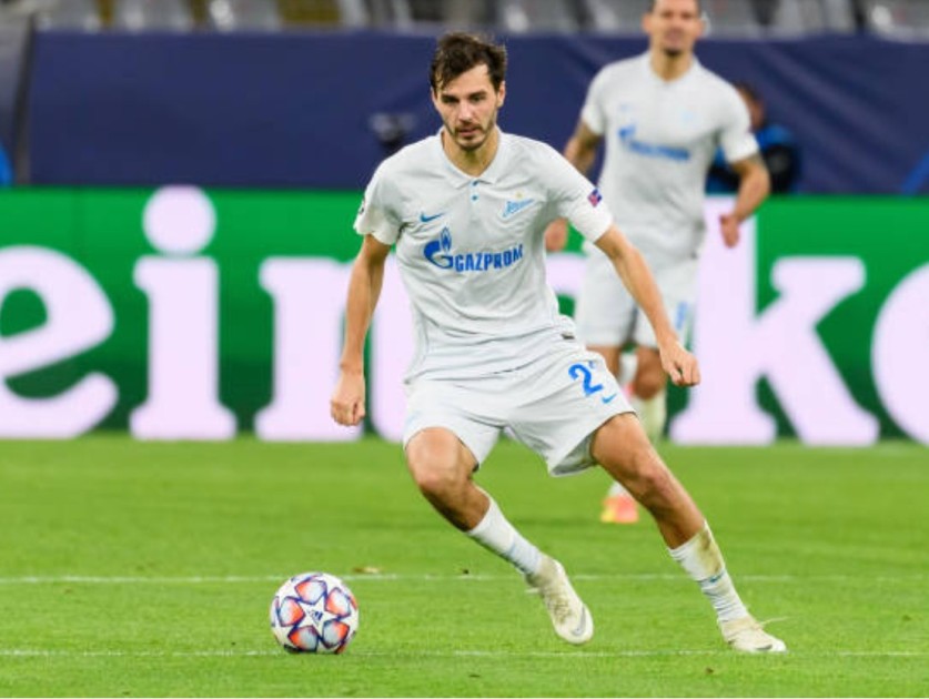 Erokhin's Zenit Saint Petersburg Match Shirt, UCL 2020/21