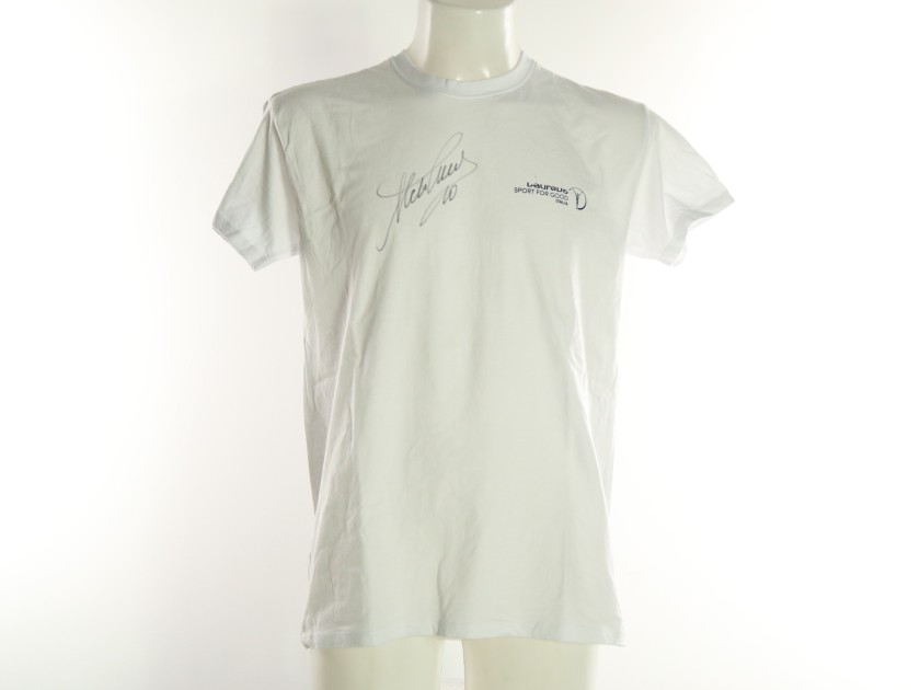 Laureus Foundation Shirt - Signed by Alex Del Piero