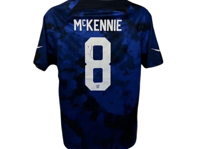 Weston McKennie's USA 2022/23 World Cup Signed Shirt