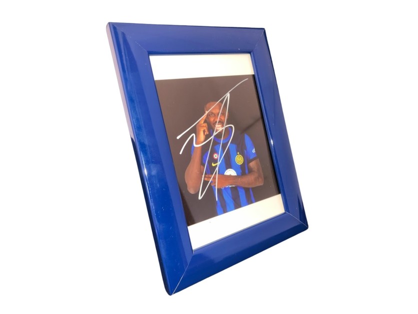 Photograph Signed by Marcus Thuram