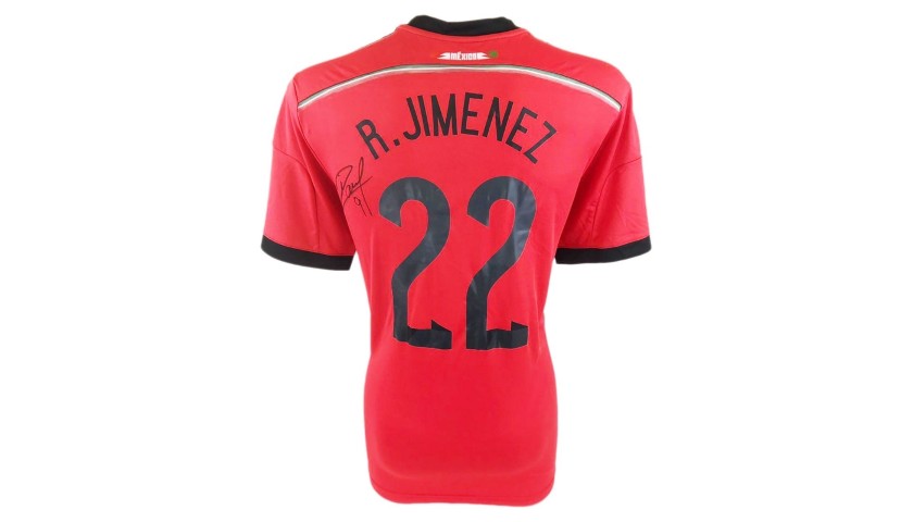 foreversoccerjerseys Raul Jimenez Mexico Copa America 2016 Match Issued Jersey Camiseta Shirt M