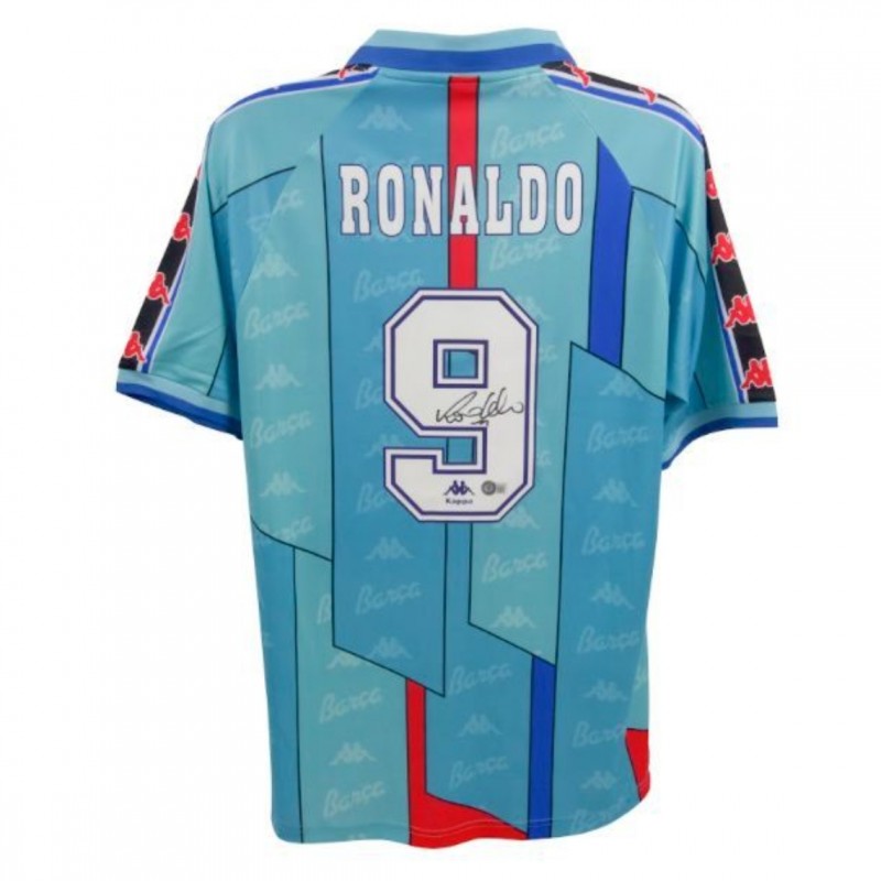 Ronaldo's Barcelona Signed Away Shirt