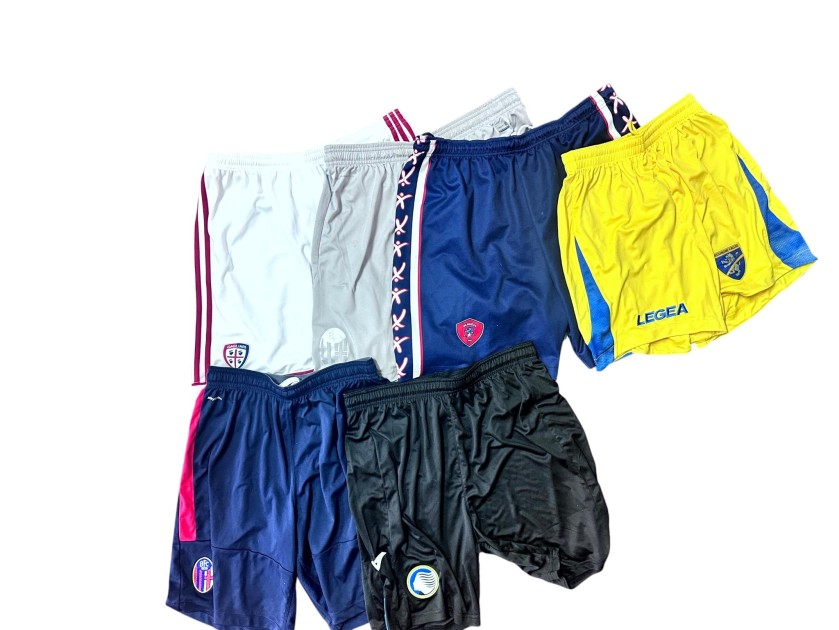Collection of Six Italian Team's Official Shorts