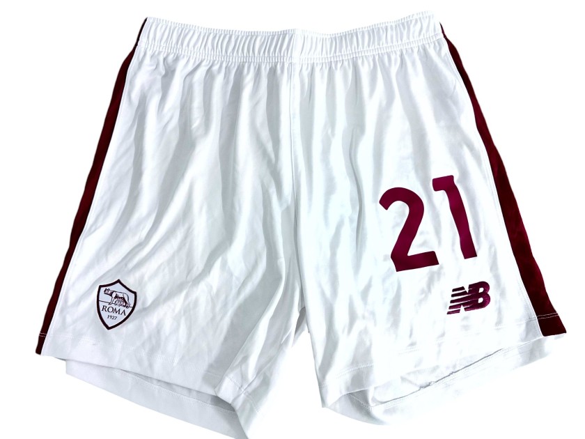 Dybala's Roma Unwashed Shorts, 2022/23