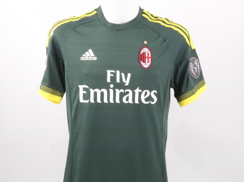Bacca Match Issued/Worn Shirt, Serie A 2015/16